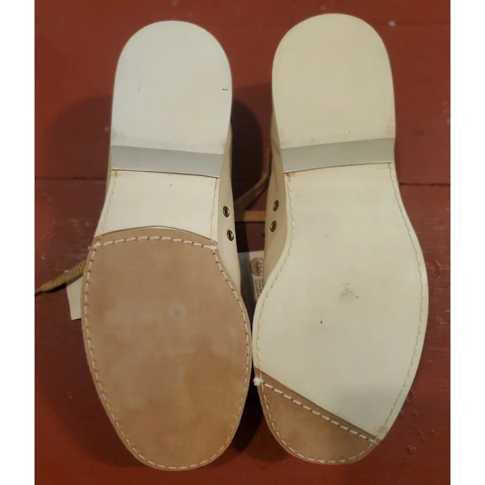 Vintage Rare Don Carter Mens Leather Upper Bowling Shoes Size 8.5 Made In‎ USA